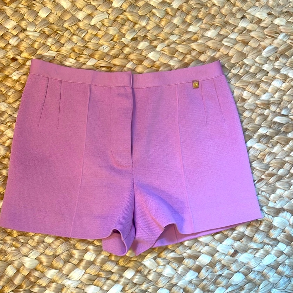 Louis Vuitton pink mini shorts medium super short